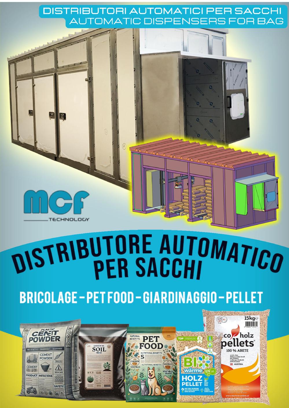 Distributore automatico per sacchi